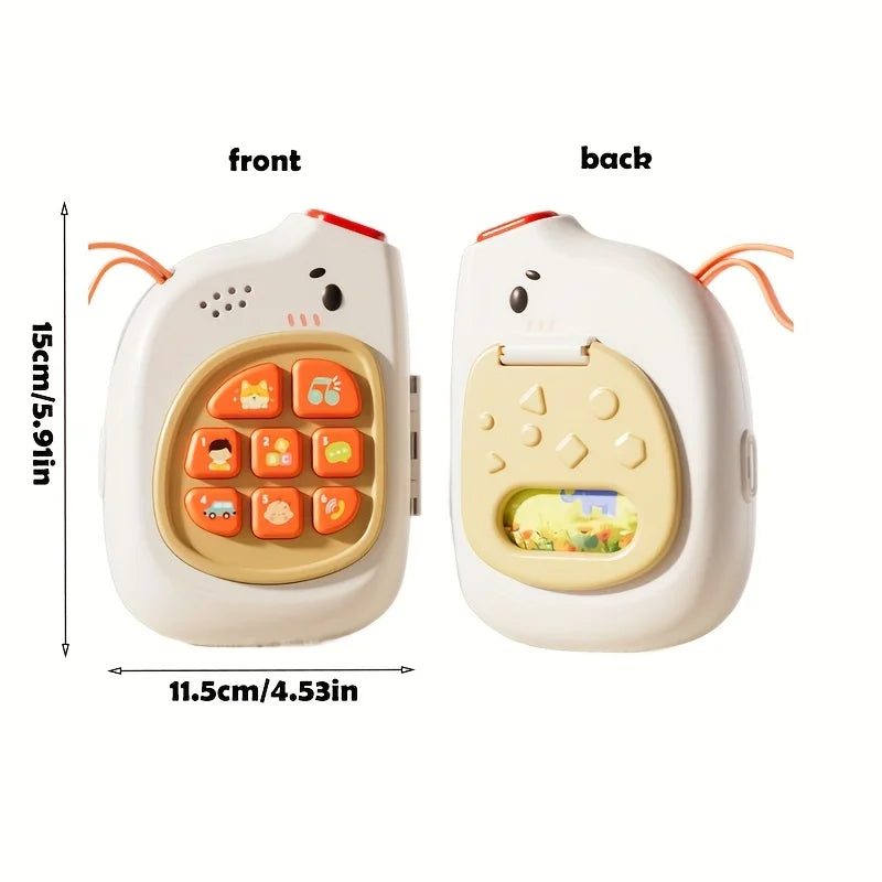 KTX-437587 Early Learning Music Mobile Phone Toy - Sensory Activities for Pretend Play and Child Development