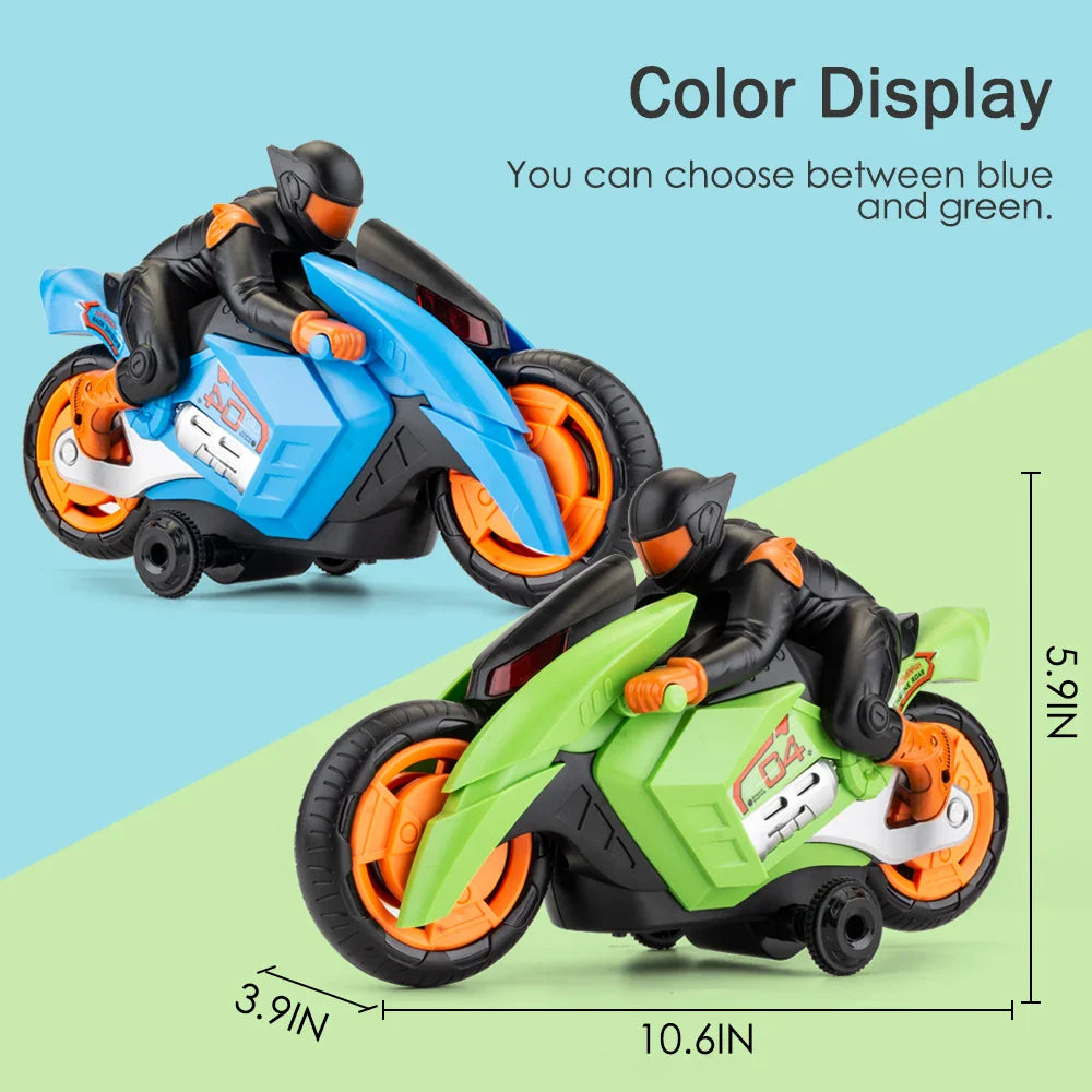 KTX-885203 Remote Control Mini Electric Motorcycle with Music and Lights for Kids Ages 3 and Up