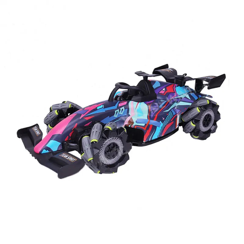 KTX-459219 Remote Control LED Racing Car for Kids - 2.4G Wireless Stunt Vehicle Suitable for Ages 5 and Up
