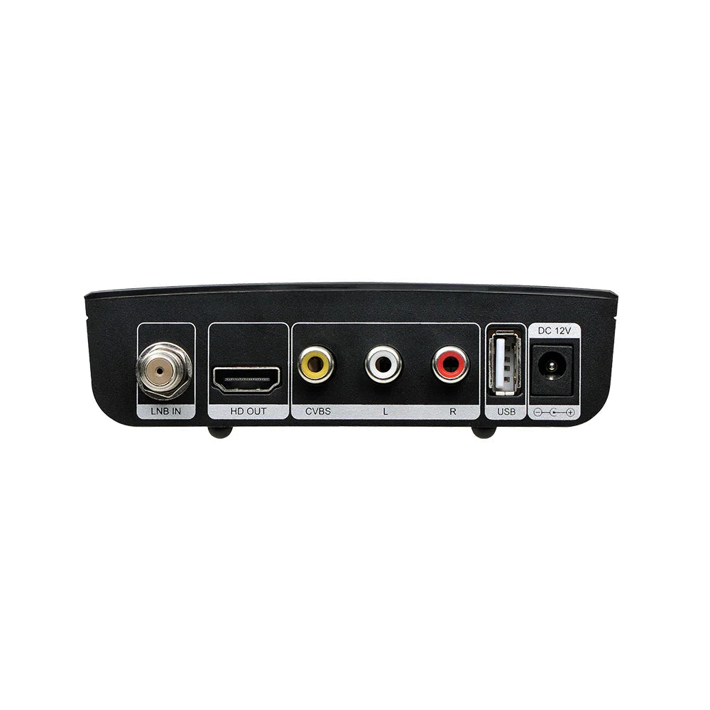 KTX-024019 HD Digital Satellite Receiver with DVB-S2 Support, USB PVR and Network Sharing Capabilities, PowerVu and BISS Compatibility