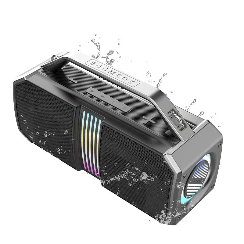 KTX-809939 100W RGB Light Bluetooth Karaoke Speaker with Bonica Subwoofer for Outdoor Use