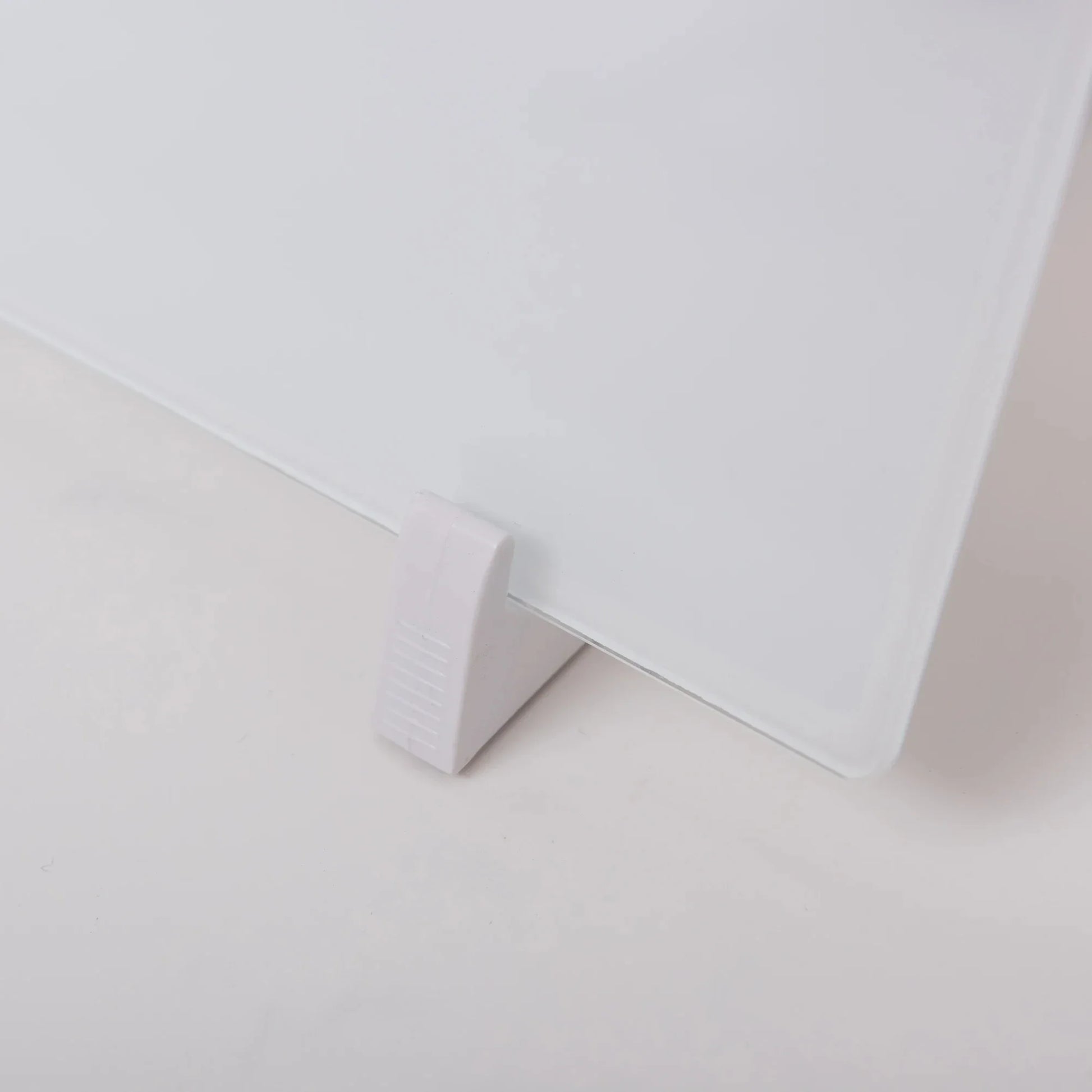 KTX-223699 Small Desktop Glass Dry Erase Board with Stand for Classroom and Office Use