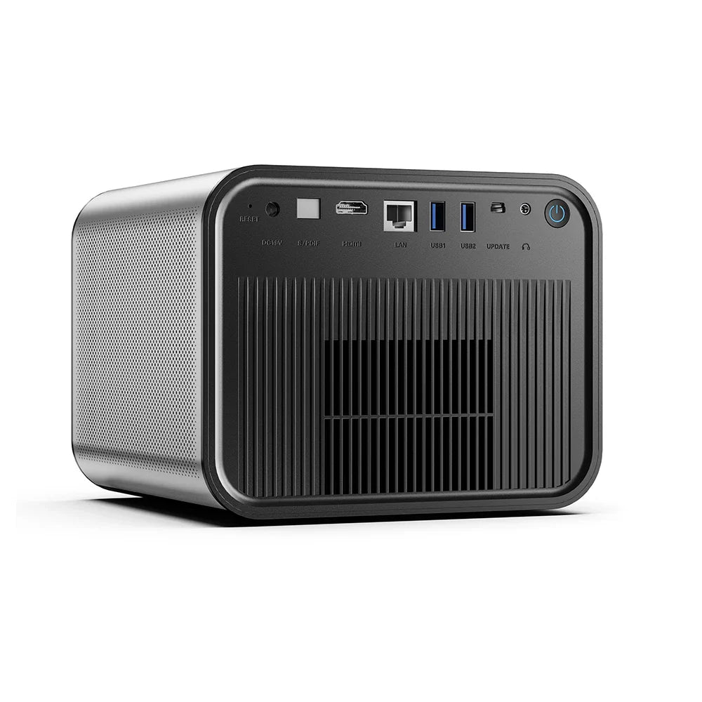 KTX-269203 1080P HD Portable LED DLP Projector with Smart Android and WiFi Connectivity for Home Cinema
