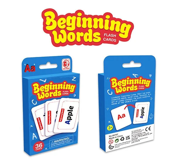 KTX-905619 Early Learning Math Educational Cards - 36 Piece Set for Kids