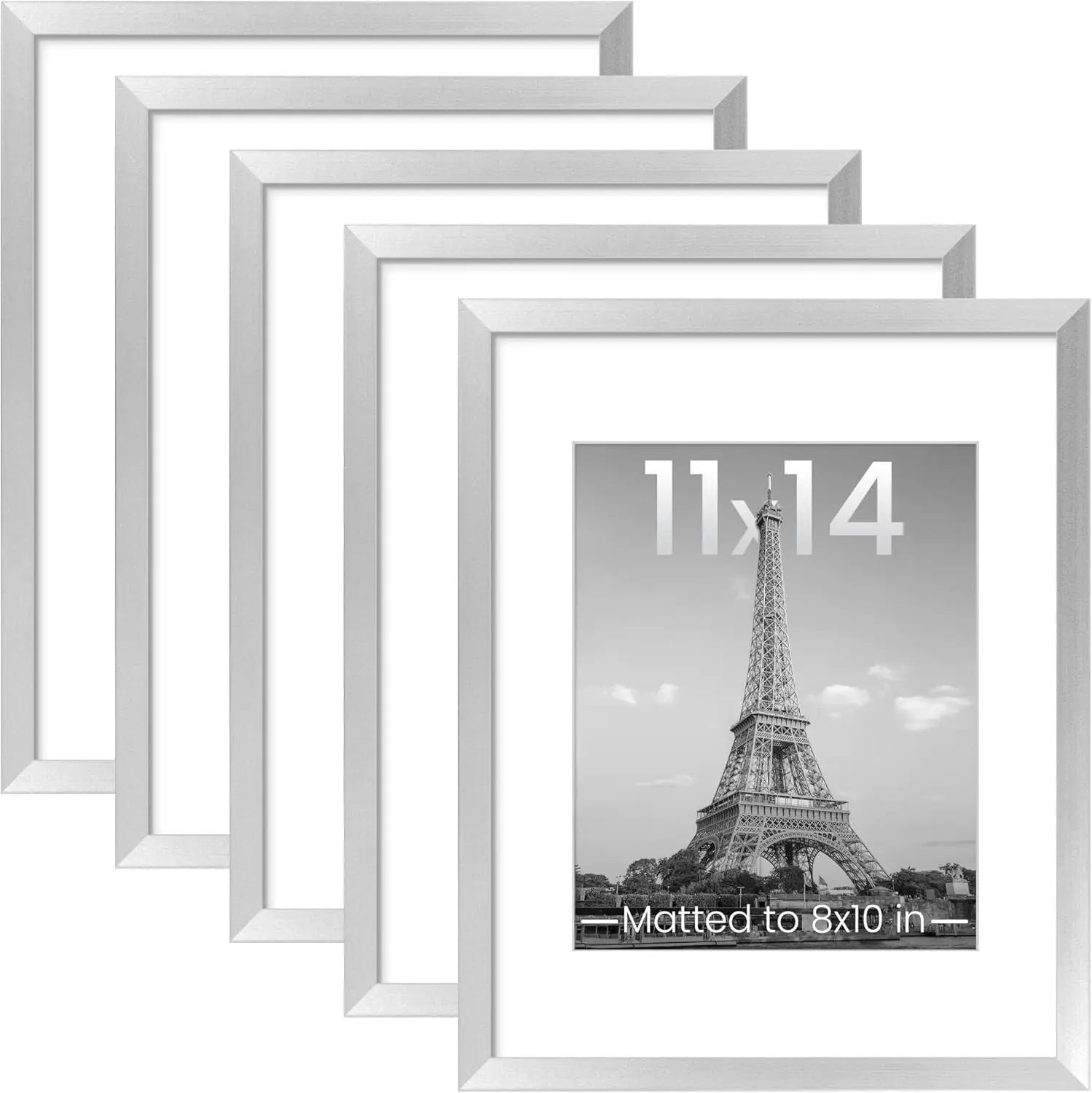 KTX-997523 Customisable A4 Wooden Photo Frame for Desktop and Wall Mounting in Various Sizes