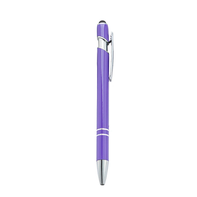 KTX-029395 Custom Multi-Coloured Metal Ballpoint Pen with Stylus for Office and School Use