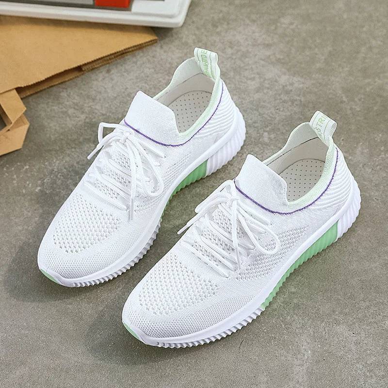 KTX-179987 RF19 New Mesh Breathable Casual Shoes Summer Versatile Lightweight Sports Shoes Student Durable Running Shoes