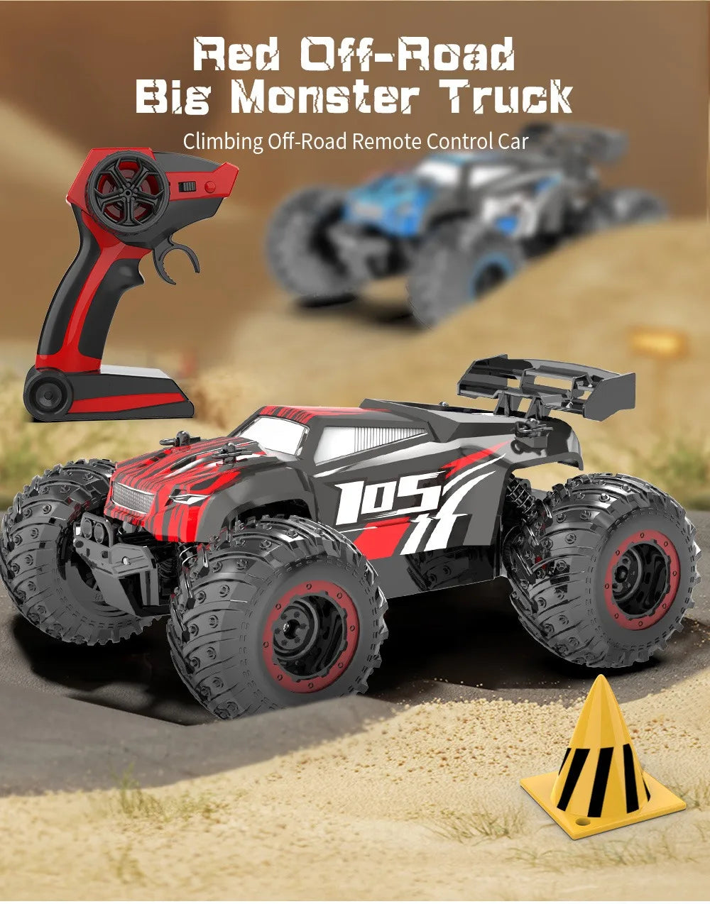 KTX-764115 Electric Remote Control Off-Road Climbing Car, 2.4G Four-Wheel Drive Drift Racing Model for Kids