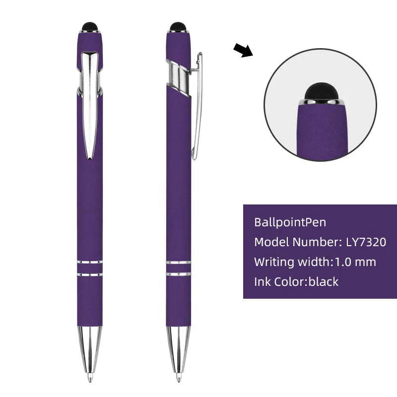 KTX-224851 Customisable Multi-Colour Ballpoint Pens with Plastic and Metal Design