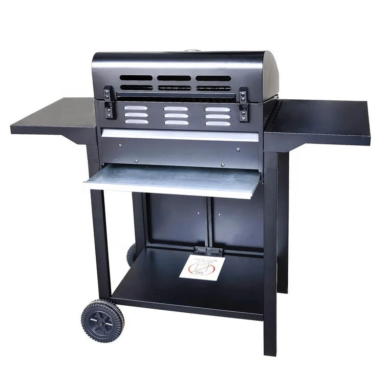 KTX-269203 Komenjoy G029300 3-Burner Outdoor Gas Grill with Warming Rack and Removable Grease Pan