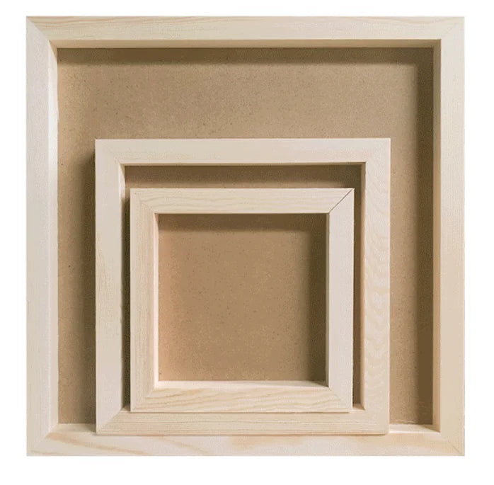 KTX-587347 Handcrafted Wooden 3D Picture Frame for Custom Displays