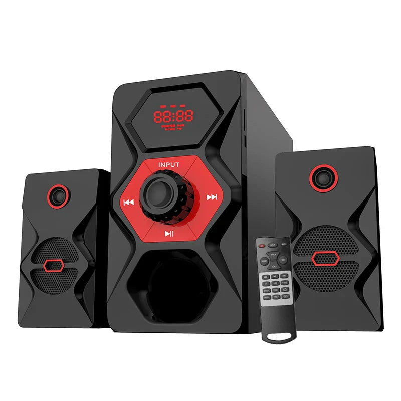 KTX-548947 50W 5.25 Inch Subwoofer Speaker with USB, FM, Remote Control and Bluetooth