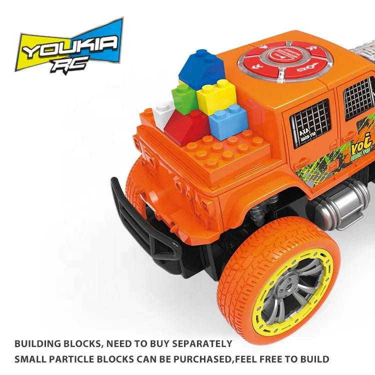 KTX-343955 Remote Control Stunt Electric Car Toy with Light and Music for Indoor and Outdoor Play