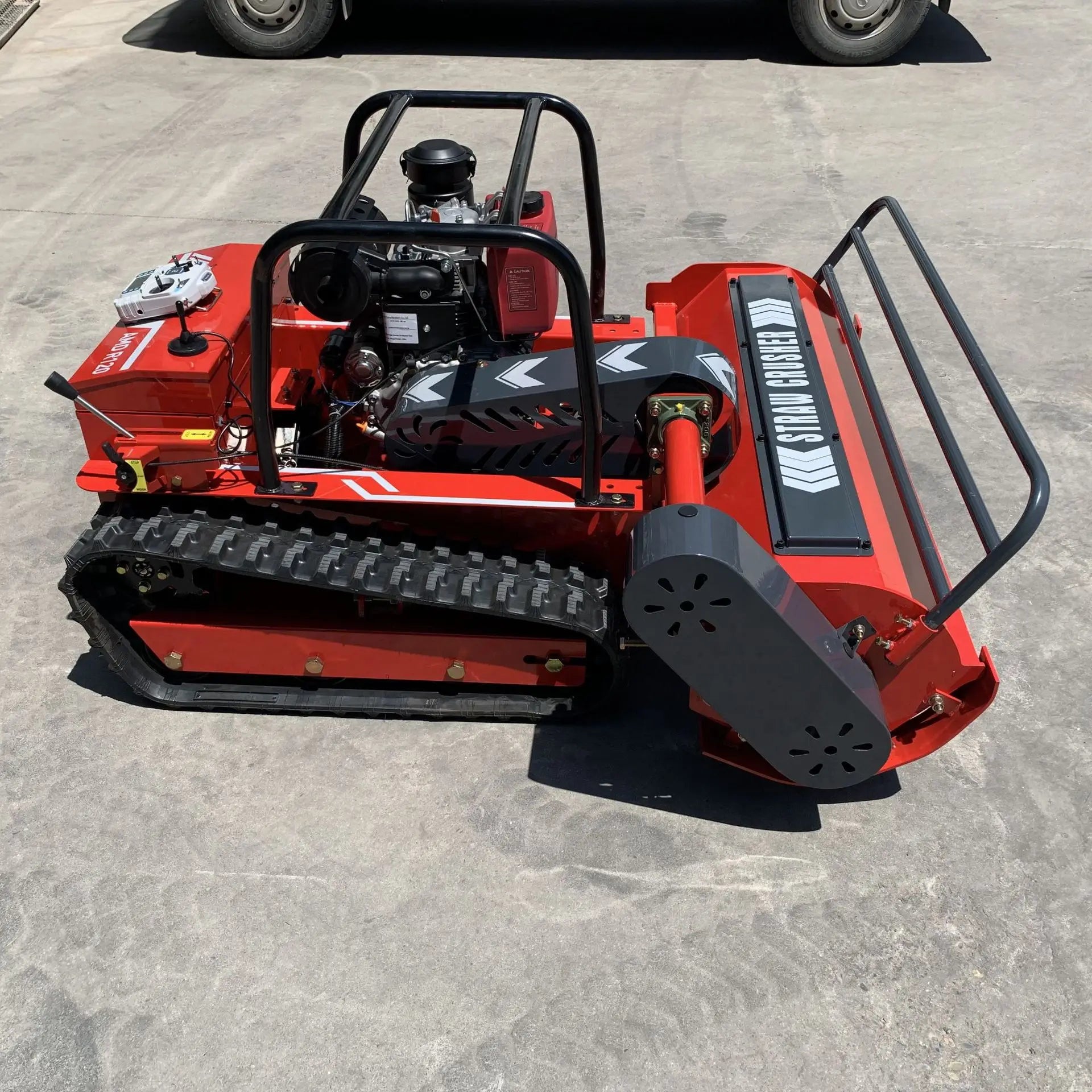 KTX-394515 Remote-Controlled Automatic Obstacle Avoidance Lawn Mower for Hillside Weeding and Orchard Maintenance