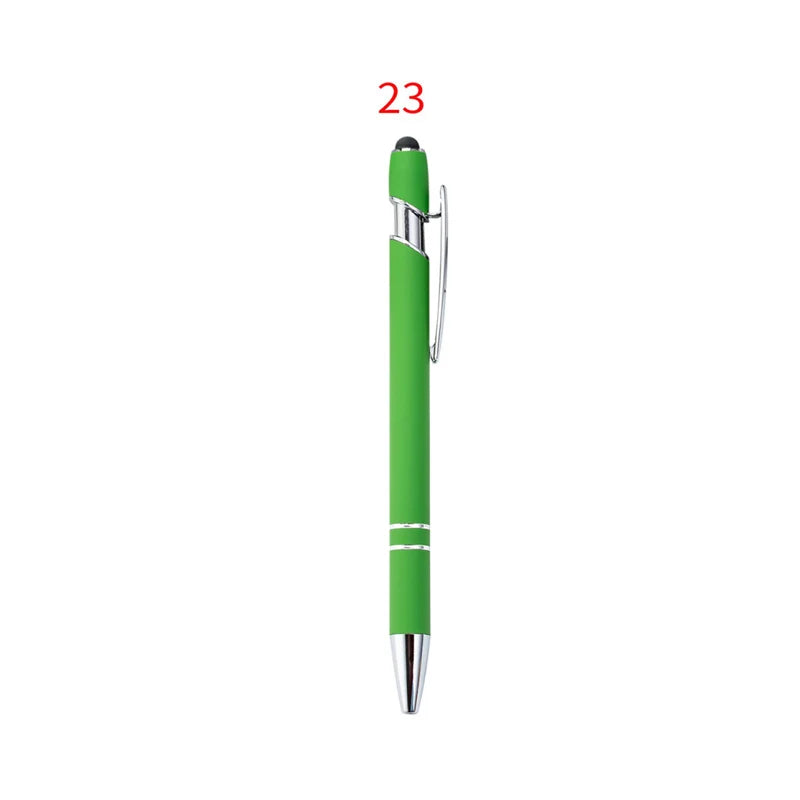KTX-029395 Custom Multi-Coloured Metal Ballpoint Pen with Stylus for Office and School Use