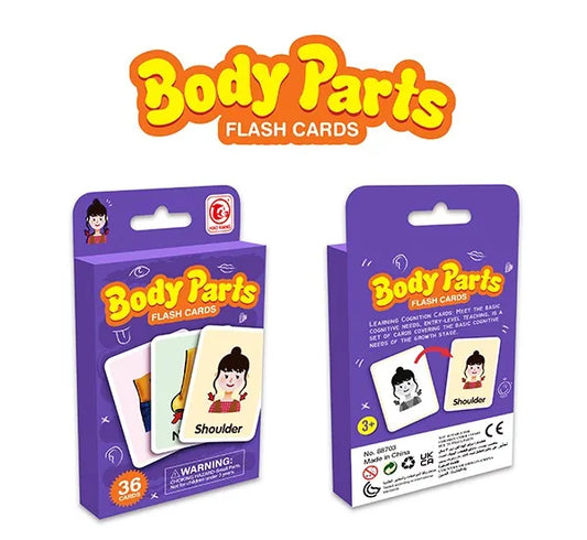 KTX-905619 Early Learning Math Educational Cards - 36 Piece Set for Kids