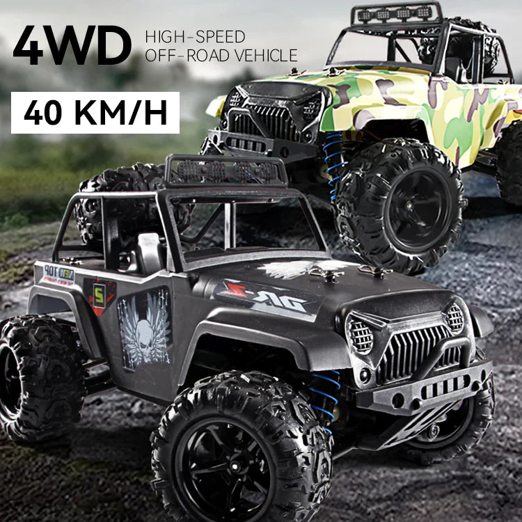 KTX-807315 High-Speed 4WD Off-Road RC Car - Pink Drift Truck, Remote Control, Waterproof, 40 Km/h, 1:18 Scale