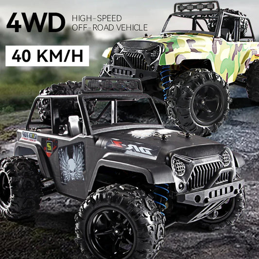 KTX-807315 High-Speed 4WD Off-Road RC Car - Pink Drift Truck, Remote Control, Waterproof, 40 Km/h, 1:18 Scale