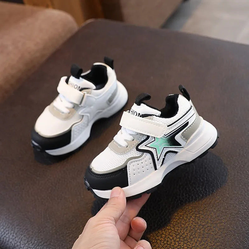 KTX-476051 High Quantity Breathable Kids Comfortable Non slip Walking Sports Casual Shoes Baby Sneakers