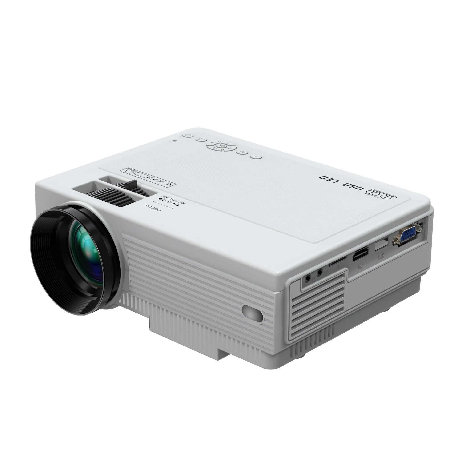 KTX-976595 720P LED Projector with High Brightness and Low Noise for Home Entertainment