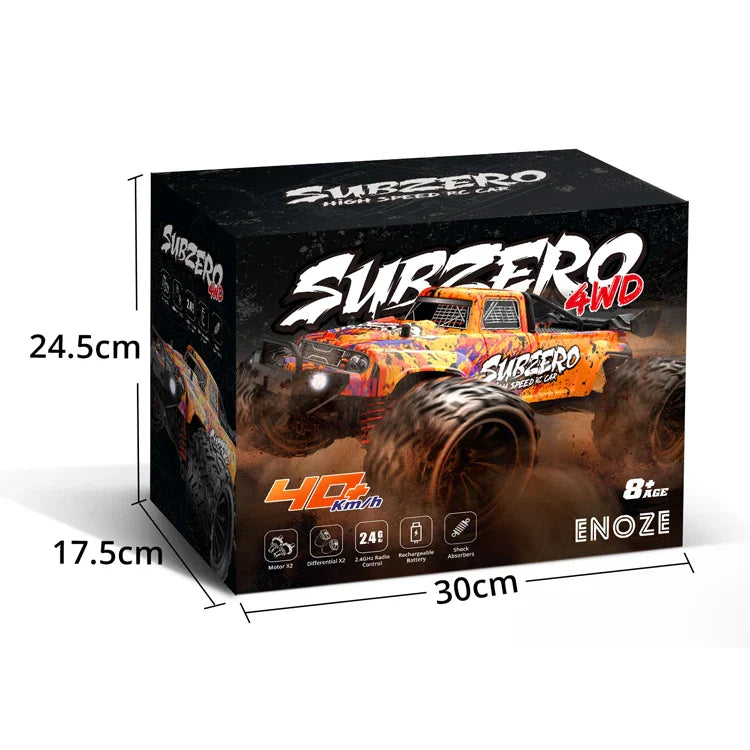 KTX-331603 Waterproof 1/16 Remote Control Racing Car - 40+ MPH, Dual Motor, 60M Range, Ready-to-Go