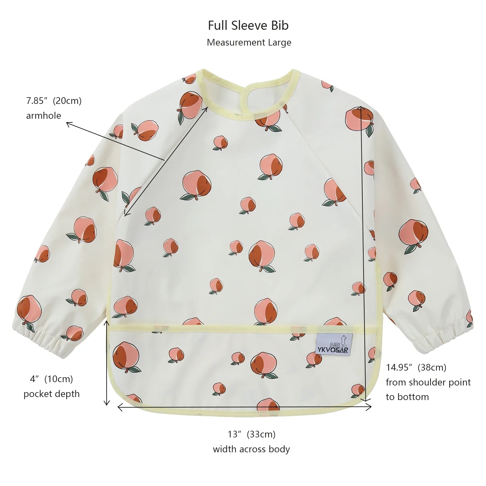 KTX-556243 Stock New Print and High Quality Baby Bib