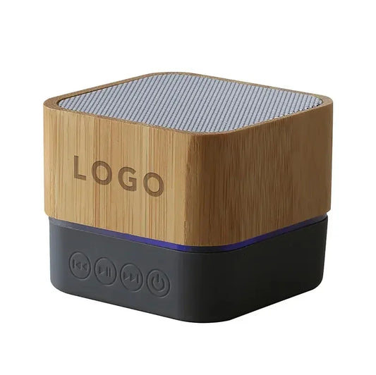 KTX-300307 Bamboo Wood Portable Bluetooth Speaker for Outdoor Travel and Camping