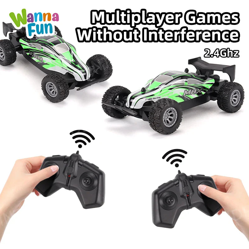 KTX-001619 1/28 Scale 4x4 Electric RC Monster Truck - Ready-to-Run Remote Control Off-Road Vehicle with USB Charging