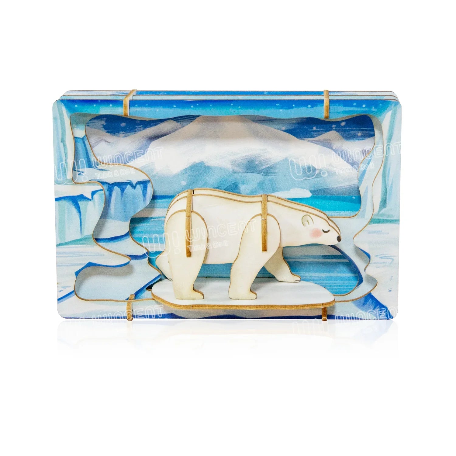 KTX-235219 Eco-Friendly Unique 3D Wooden Puzzle for Kids - Engaging Educational Toy