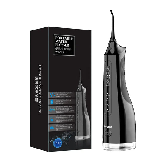 KTX-225043 Rechargeable Portable Water Flosser with 3 Cleaning Modes for Travel and Oral Care