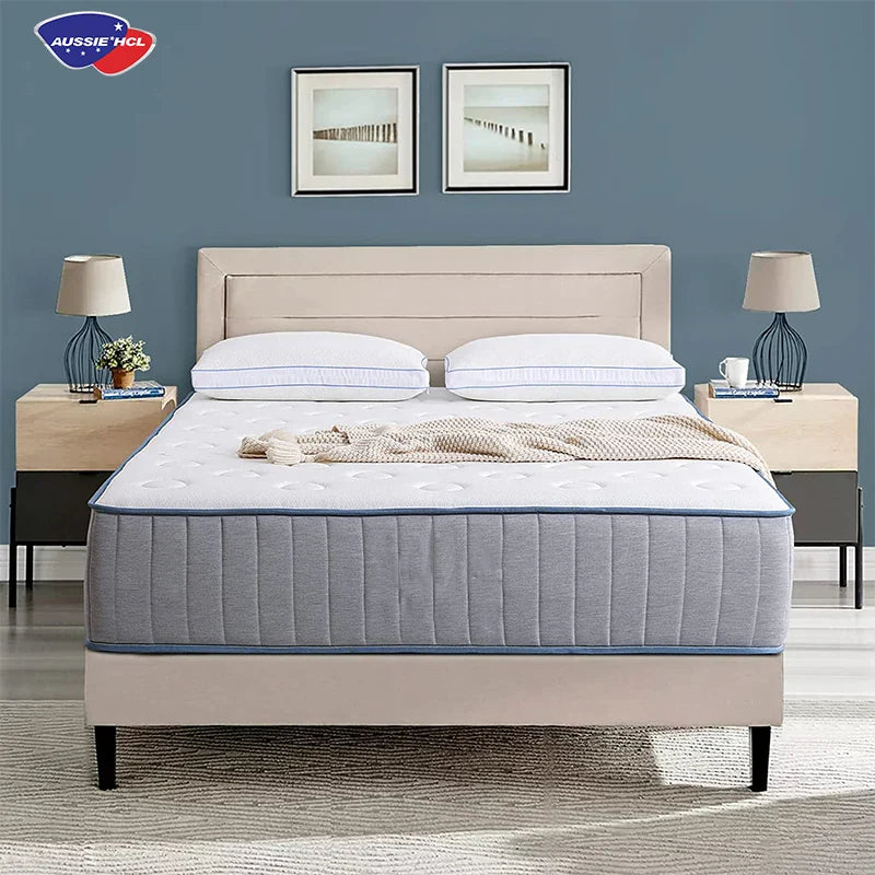 KTX-327187 Comfortable High Density Foam Mattress - Versatile 22cm Thickness for Single, Twin, Double, Full, Queen, King Sizes