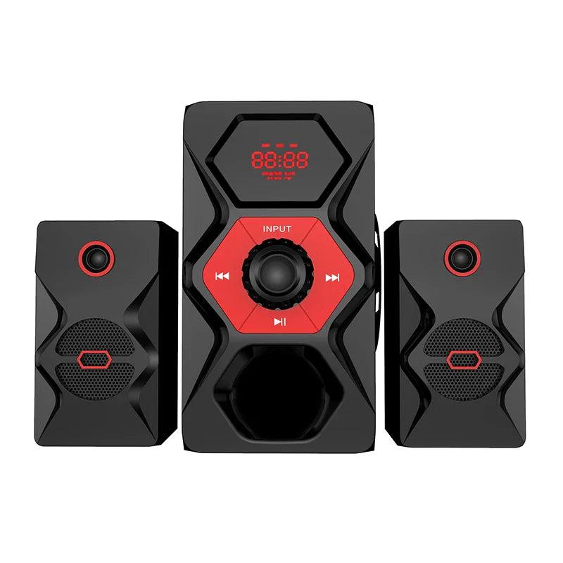 KTX-548947 50W 5.25 Inch Subwoofer Speaker with USB, FM, Remote Control and Bluetooth
