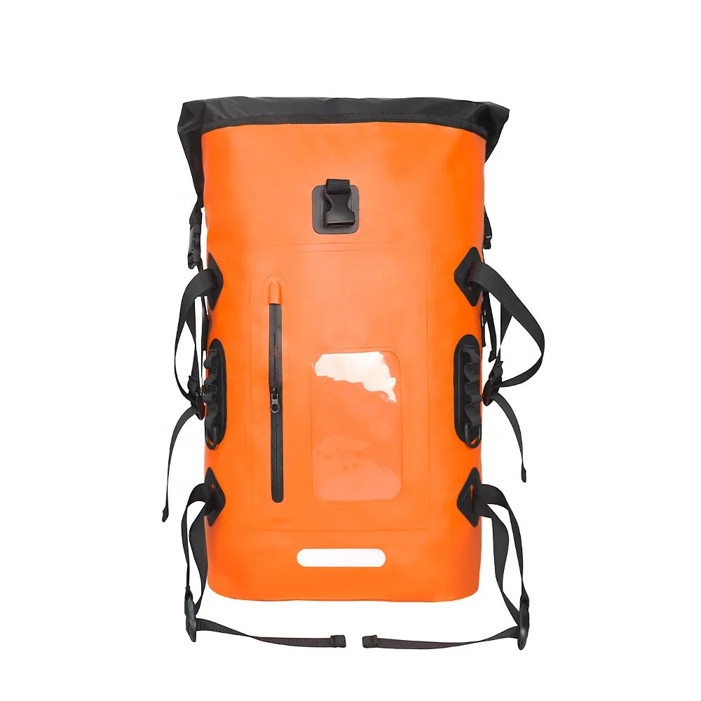 KTX-469779 Waterproof Foldable Backpack 32L with Flipper Pocket for Outdoor Activities and Camping