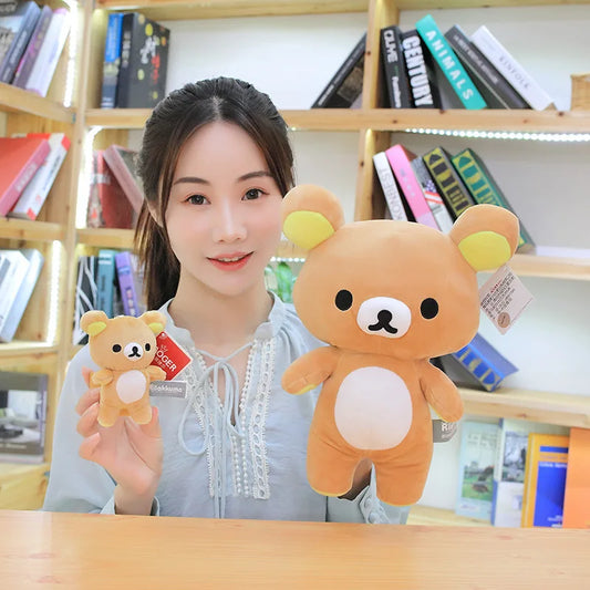 KTX-638803 Rilakkuma Couple Stuffed Plush Toy - Soft PP Cotton Animal Gift