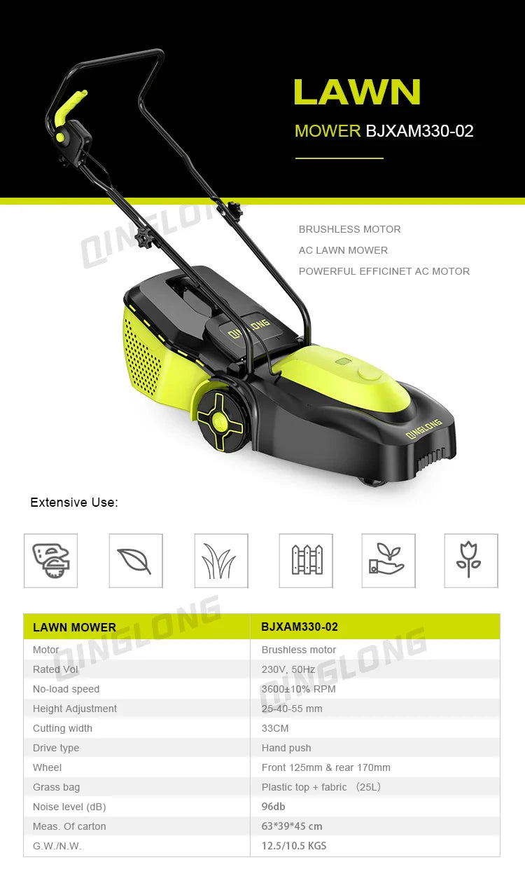 KTX-689427 Professional Garden Lawn Mower for Efficient Grass Cutting