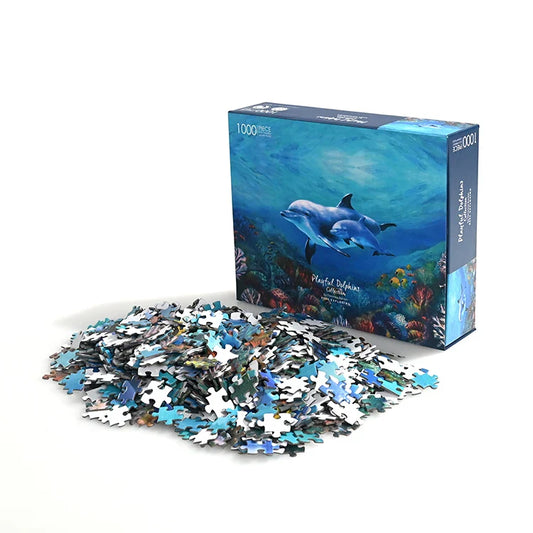 KTX-366291 Custom 1000 Piece Jigsaw Puzzle for Adults - Personalised Design