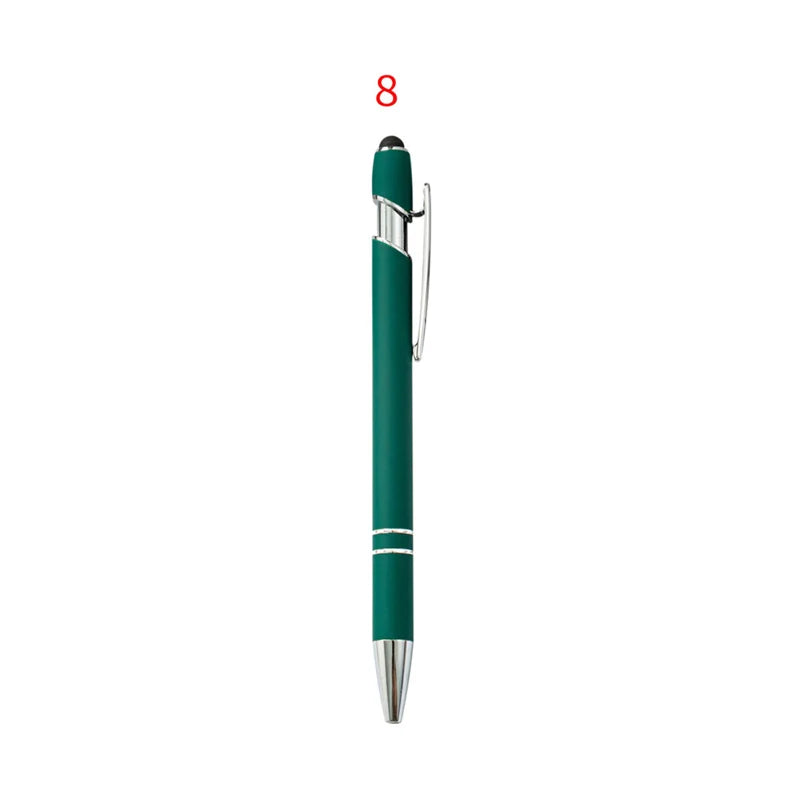 KTX-029395 Custom Multi-Coloured Metal Ballpoint Pen with Stylus for Office and School Use