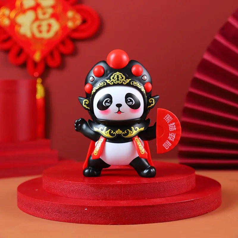 KTX-421459 Peking Opera Face-Changing Doll PVC Model Action Figure for Collectors and Play