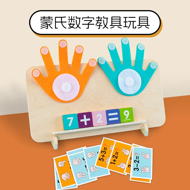 KTX-049811 Montessori Digital Teaching Aids for Kindergarten - Math and Cognitive Learning Toys
