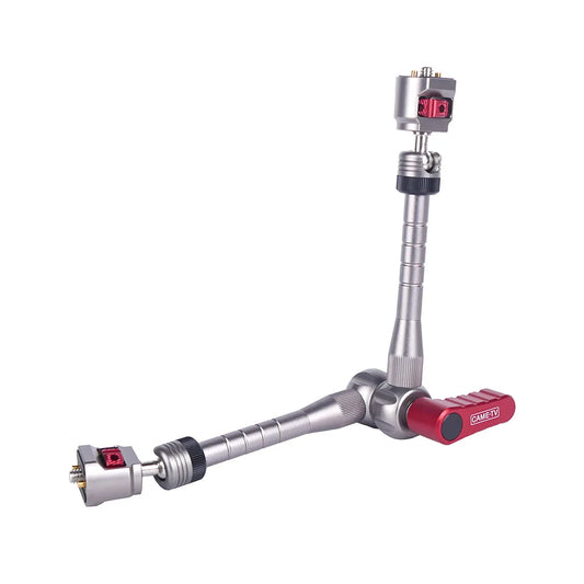 KTX-698643 11" Articulating Magic Arm with 1/4" Screw and Retractable Arri Pin for Action Cameras
