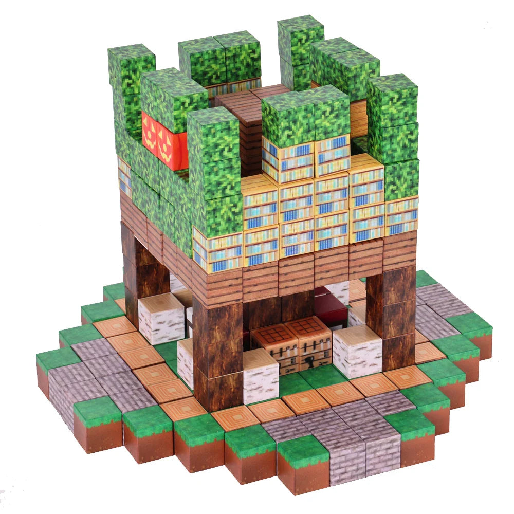 KTX-963859 Magnetic Building Blocks for Kids - Educational Plastic Construction Set
