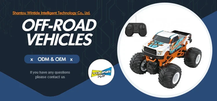 KTX-393683 1:16 Remote Control Off-Road Car with Big Wheels and 4WD for Indoor and Outdoor Fun
