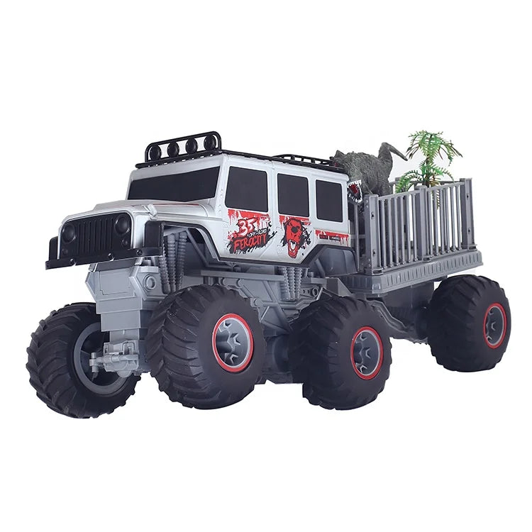 KTX-623059 6WD Off-road Remote Control Truck 1/16 Scale 2.4G High-Speed Electric Vehicle for Kids