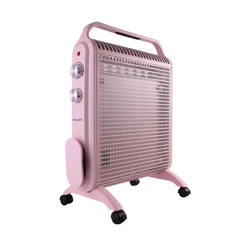 KTX-439635 Silent 2000W Portable Infrared Convector Heater with Tip Over and Overheat Protection for Indoor Use