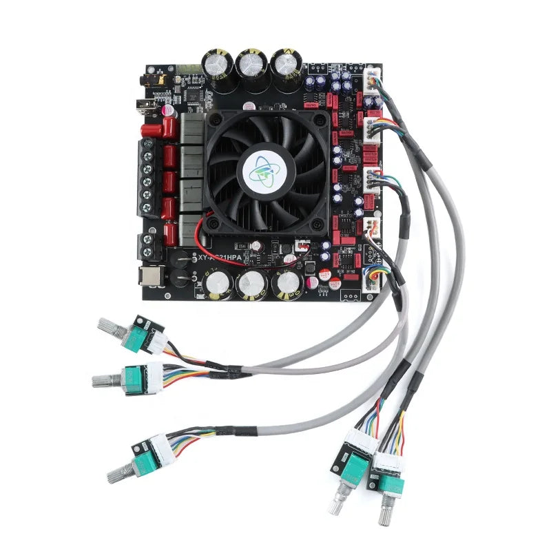 KTX-615635 High-Power 2.1 Channel Digital Amplifier Board, 300W x 2 + 600W TPA3255 Subwoofer Module