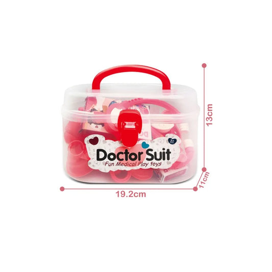 KTX-655827 Mini Doll House Doctor Kit for Kids - Portable Role Play Educational Toy
