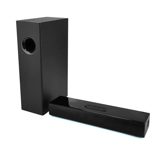 KTX-090195 2.1 80W Ultra-Thin Wall-Mountable Soundbar Speaker for TV, Home, Office, and Parties
