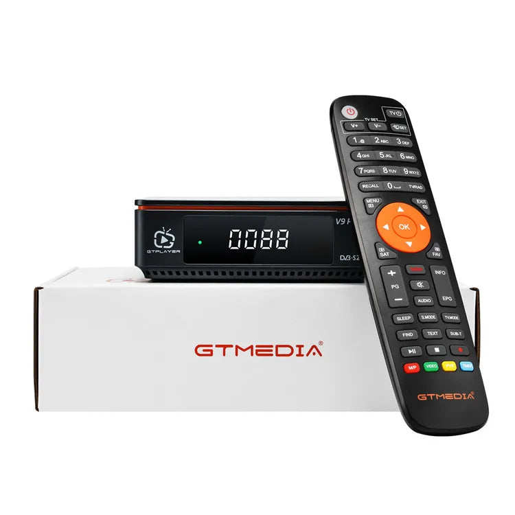 KTX-237587 HD Satellite TV Receiver with Built-in WiFi, 1080P H.265, DVB-S2 and EPG Support