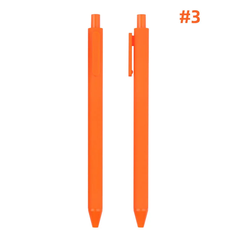 KTX-929939 Custom Logo Printed Retractable Ballpoint Pen with Soft Rubber Grip in Multiple Colours
