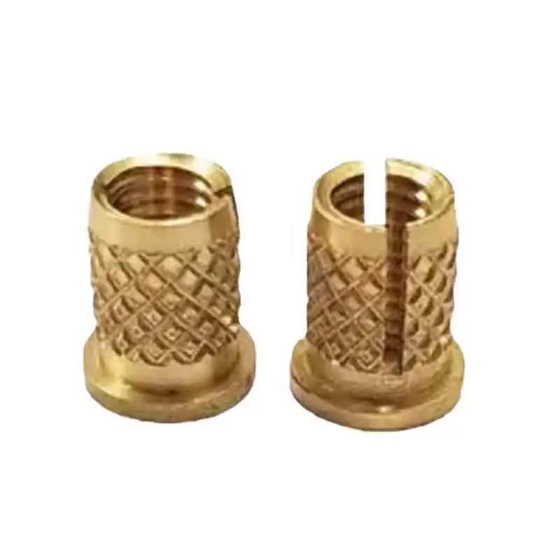 KTX-968211 Brass Press-Fit Threaded Insert Nut for Plastic Applications
